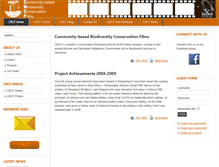Tablet Screenshot of communityconservationfilms.org
